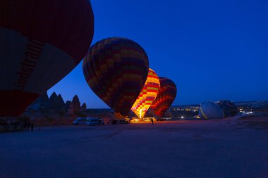 Kapadokya 'daki en popüler etkinliklerden biri sıcak hava balonlu Kapadokya' dır..
