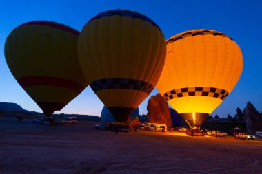 Kapadokya 'daki en popüler etkinliklerden biri sıcak hava balonlu Kapadokya' dır..