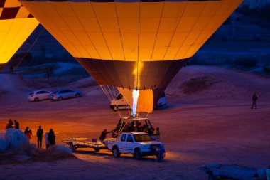 Kapadokya 'daki en popüler etkinliklerden biri sıcak hava balonlu Kapadokya' dır..