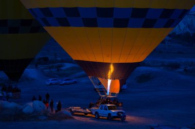 Kapadokya 'daki en popüler etkinliklerden biri sıcak hava balonlu Kapadokya' dır..