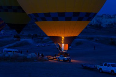 Kapadokya 'daki en popüler etkinliklerden biri sıcak hava balonlu Kapadokya' dır..