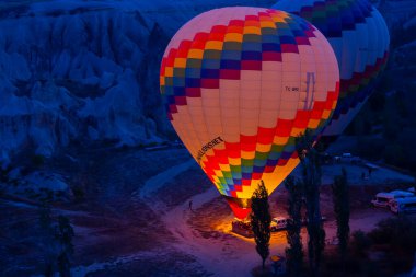 Kapadokya 'daki en popüler etkinliklerden biri sıcak hava balonlu Kapadokya' dır..