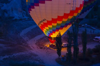 Kapadokya 'daki en popüler etkinliklerden biri sıcak hava balonlu Kapadokya' dır..