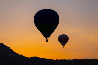 Kapadokya 'daki en popüler etkinliklerden biri sıcak hava balonlu Kapadokya' dır..
