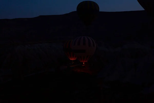 Una Las Actividades Más Populares Capadocia Capadocia Con Globos Aire —  Fotos de Stock