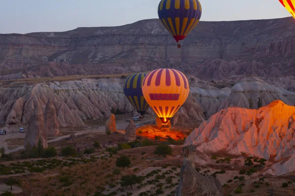 Une Des Activités Les Populaires Cappadoce Est Cappadoce Avec Des — Photo