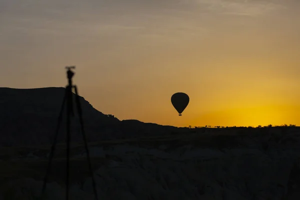 Egyik Legnépszerűbb Tevékenység Cappadociában Cappadocia Hőlégballonokkal — Stock Fotó