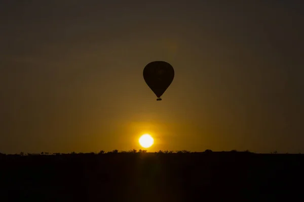 Een Van Meest Populaire Activiteiten Cappadocië Cappadocië Met Hete Lucht — Stockfoto