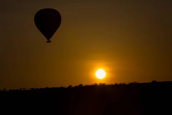 Egyik Legnépszerűbb Tevékenység Cappadociában Cappadocia Hőlégballonokkal — Stock Fotó