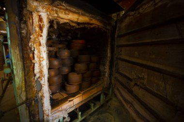 Çömlek fabrikası ve çömlek yapımı.