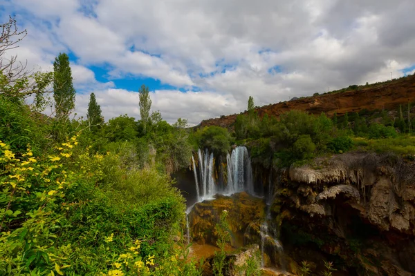 Het Gelegen Aan Goksu Rivier Konya Hadim Het Staat Bekend — Stockfoto