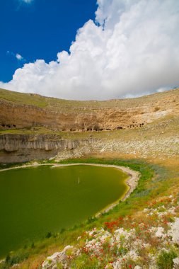 Crali Çukuru, Konya 'nın Karapnar ilçesinin Yenikent ilçesinin kuzeybatısındaki Akviran Platosu' nda yer almaktadır..