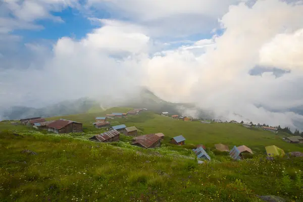 Pokut Platosu Rize Nin Amlhemin Ilçesinde Yer Alan Bir Platodur — Stok fotoğraf