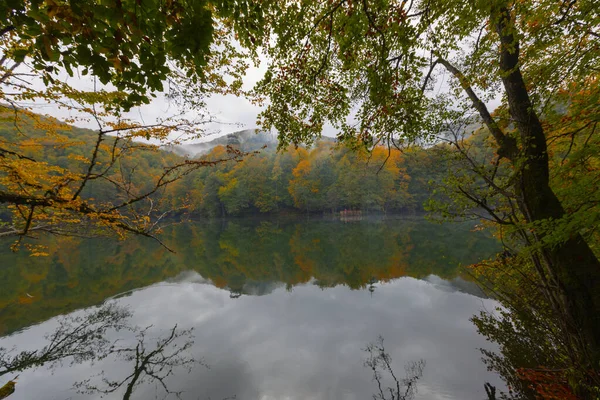 Park Narodowy Yedigller Jest Połączony Prowincją Bolu Regionie Morza Czarnego — Zdjęcie stockowe