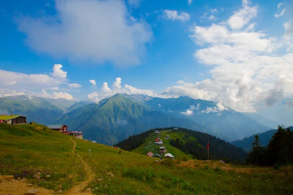 Quando Raggiunge Altopiano Vedere Vista Dimentica Immediatamente Emozione Quella Strada — Foto Stock