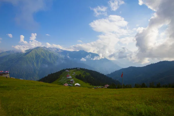 When you reach the plateau and see the view, you immediately forget the excitement of that road just before. Pokut\'s name comes from Armenian, like many plateaus in the region.