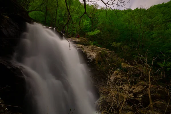 Der Erikli Wasserfall Ist Eines Der Naturwunder Unseres Landes Der — Stockfoto