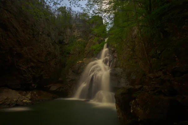 Der Erikli Wasserfall Ist Eines Der Naturwunder Unseres Landes Der — Stockfoto
