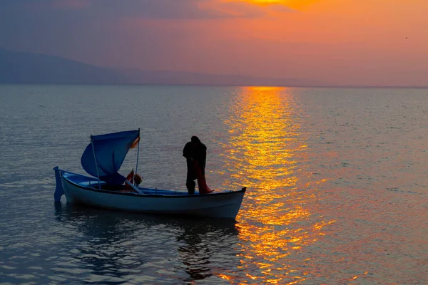 Lugares Para Visitar Uluabat Lago Apolyont Bursa Lago Uluabat Uno — Foto de Stock