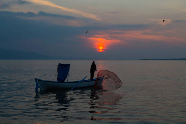 Lieux Visiter Lac Uluabat Apolyont Bursa Lac Uluabat Fait Partie — Photo