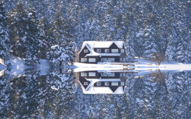 Kış Golcuk Milli Parkı Bolu Türkiye