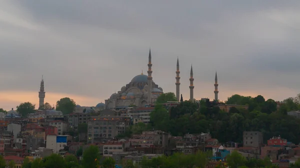 Vackraste Turistattraktionerna Istanbul Turkiet — Stockfoto