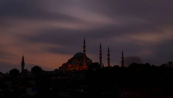 Πιο Όμορφα Τουριστικά Αξιοθέατα Στην Κωνσταντινούπολη Τουρκία — Φωτογραφία Αρχείου