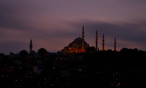 Vackraste Turistattraktionerna Istanbul Turkiet — Stockfoto