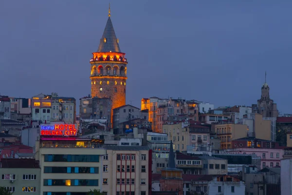 Nejkrásnější Turistické Atrakce Istanbulu Turecku — Stock fotografie