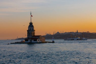 uskudar 'ın sembolü haline gelen kule, uskdar' da Bizans döneminden kalan tek çalışma..