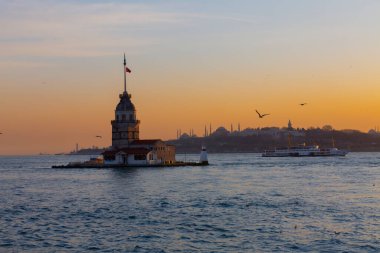 uskudar 'ın sembolü haline gelen kule, uskdar' da Bizans döneminden kalan tek çalışma..