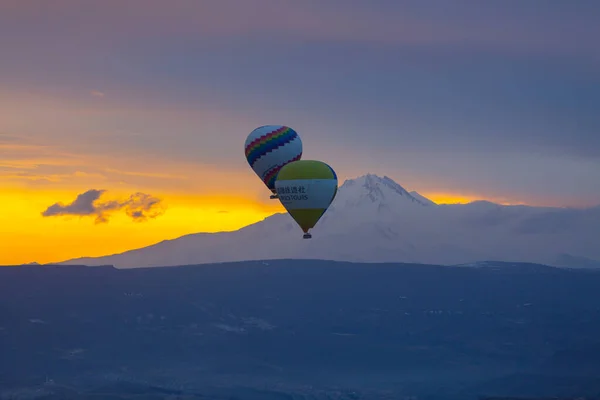 Oblast Cappadocia Místem Kde Jsou Příroda Historie Integrovány — Stock fotografie