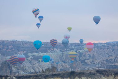 Kapadokya bölgesi, doğa ve tarihin birleştiği yerdir..