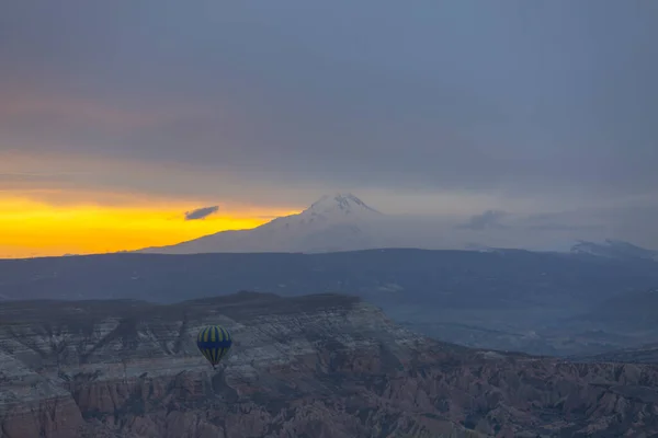 Kapadokya Bölgesi Doğa Tarihin Birleştiği Yerdir — Stok fotoğraf