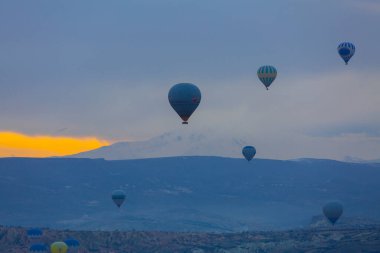 Kapadokya bölgesi, doğa ve tarihin birleştiği yerdir..