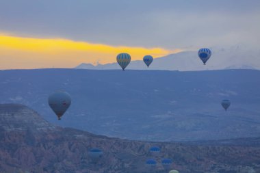 Kapadokya bölgesi, doğa ve tarihin birleştiği yerdir..