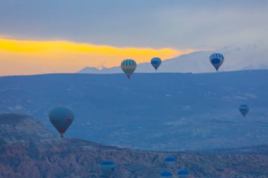 Kapadokya bölgesi, doğa ve tarihin birleştiği yerdir..