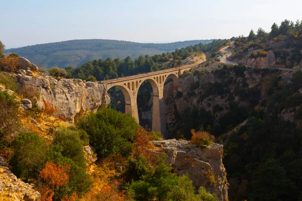 Znany Jest Jako Hackr Railway Bridge Lub Jako Niemiecki Most — Zdjęcie stockowe