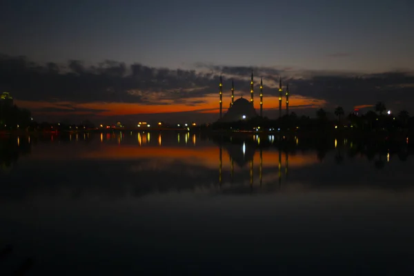 Sabanci Central Mosque Mosque Opened 1998 Reatbey District Adana South — Stock Photo, Image