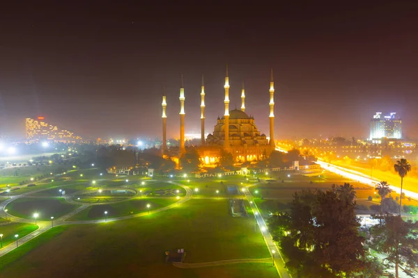 Sabanci Central Mosque Είναι Ένα Τζαμί Που Άνοιξε 1998 Στην — Φωτογραφία Αρχείου