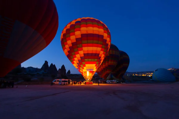 Cappadocië Regio Cappadocië Plek Waar Natuur Geschiedenis Het Mooist Geïntegreerd — Stockfoto