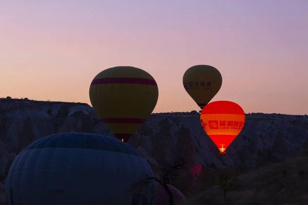 Kappadocia Cappadociai Régió Hely Ahol Természet Történelem Legcsodálatosabban Integrálódik Világba — Stock Fotó