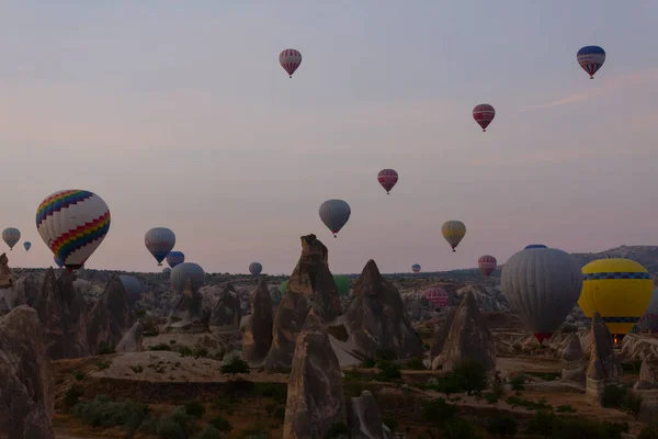 Kappadokien Die Region Kappadokien Ist Der Ort Dem Natur Und — Stockfoto