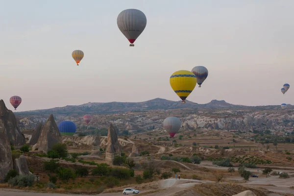 Cappadocia Region Cappadocia Místem Kde Jsou Příroda Historie Nejkrásněji Integrovány — Stock fotografie