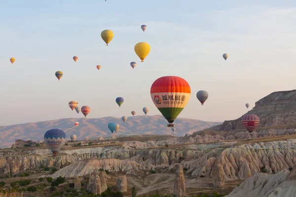 Cappadocia Region Cappadocia Místem Kde Jsou Příroda Historie Nejkrásněji Integrovány — Stock fotografie