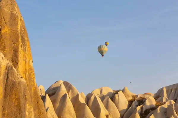 Kapadocja Region Kapadocji Jest Miejscem Gdzie Przyroda Historia Najpiękniej Zintegrowane — Zdjęcie stockowe