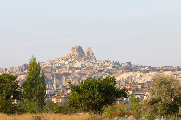 Kapadocja Region Kapadocji Jest Miejscem Gdzie Przyroda Historia Najpiękniej Zintegrowane — Zdjęcie stockowe