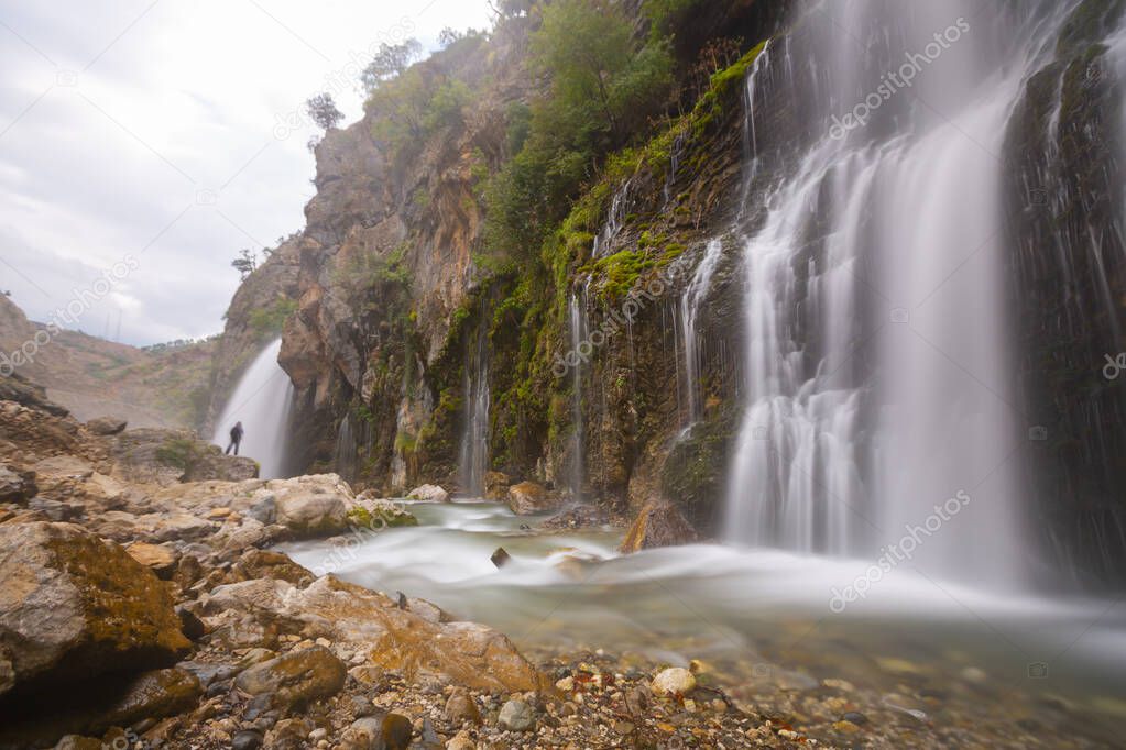 La cascada de Kapuzba es una