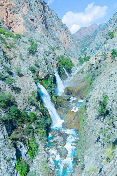 Cascade Kapuzba Est Une Des Cascades Les Importantes Monde Est — Photo