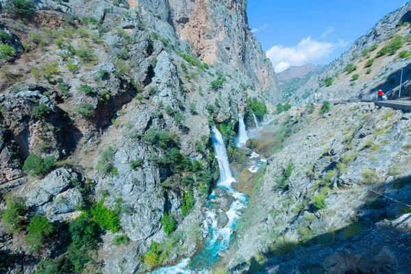 Cascata Kapuzba Una Delle Più Importanti Mondo Seconda Cascata Più — Foto Stock